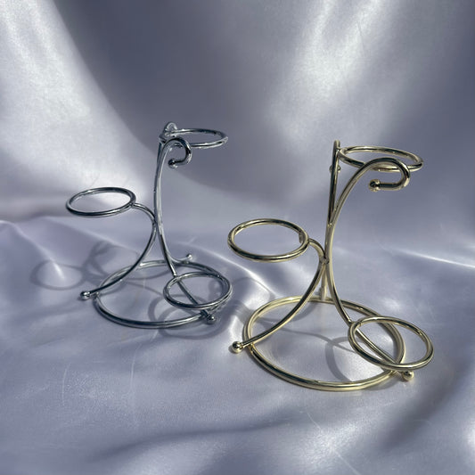 Assorted fancy 3 sphere stand