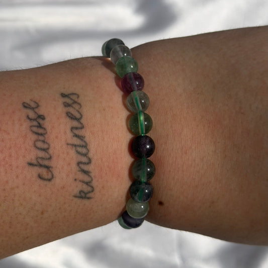 Fluorite bracelet