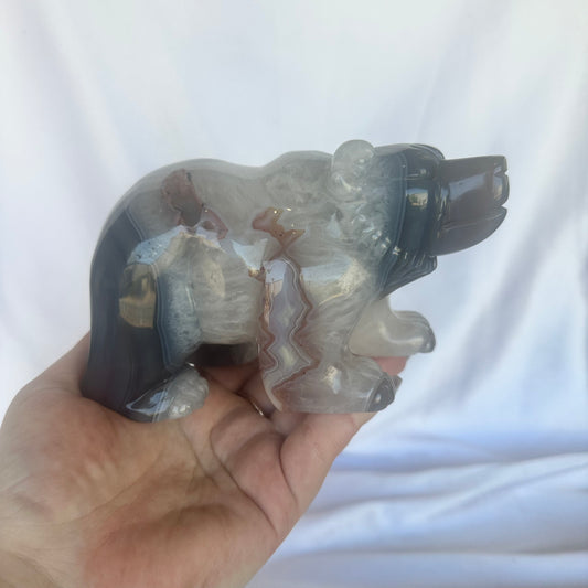 Agate bear #93