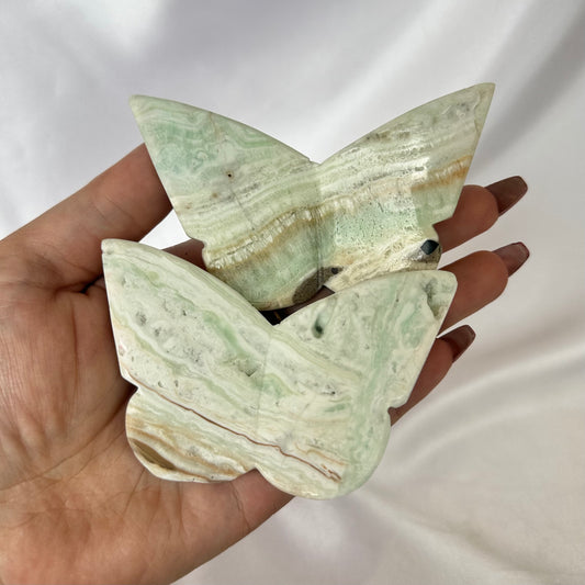 Carribean calcite 3D butterfly