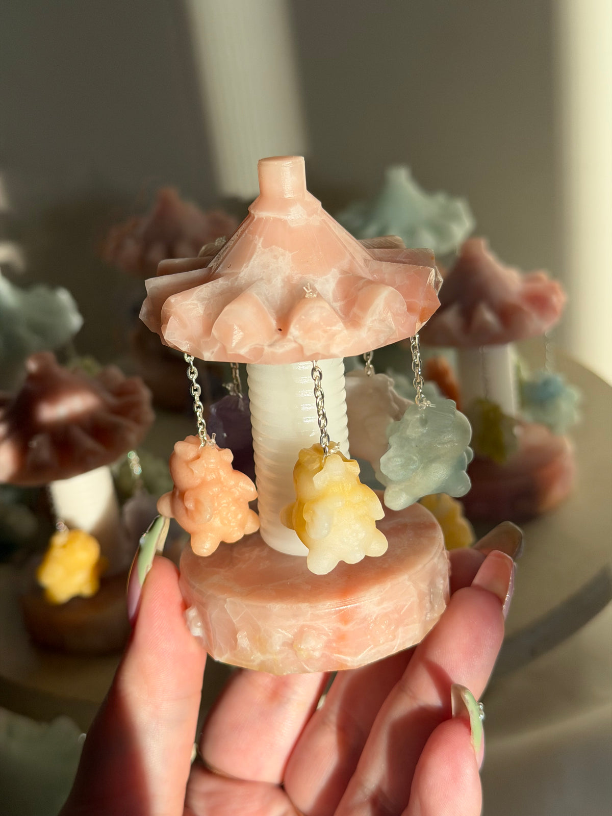 Spinning Crystal Carousel
