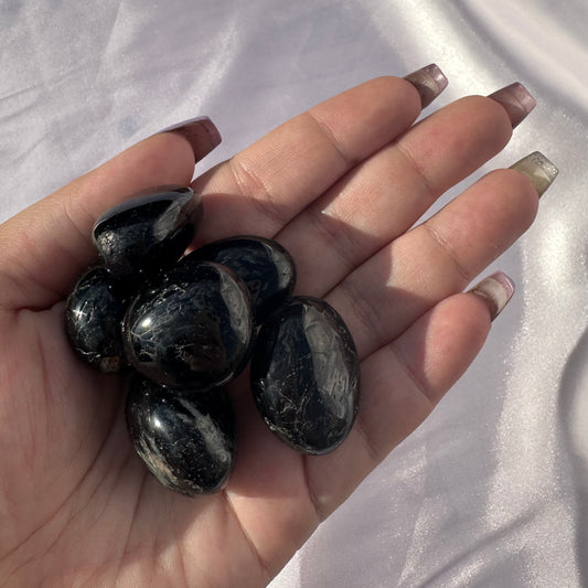 Black Tourmaline Tumbles