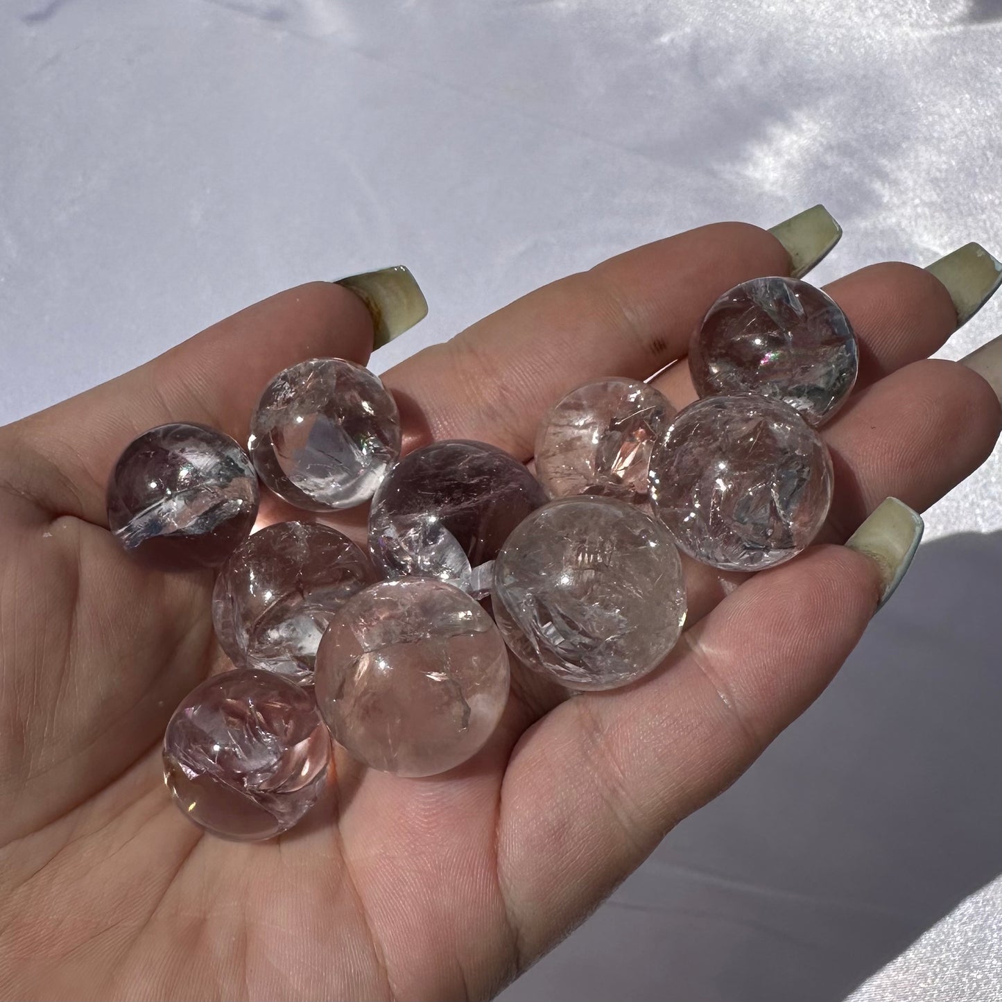 Mini Amethyst spheres