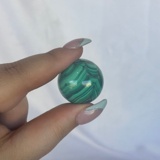 Malachite sphere #233