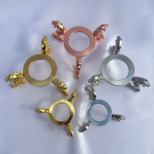 Assorted fancy crown sphere stands
