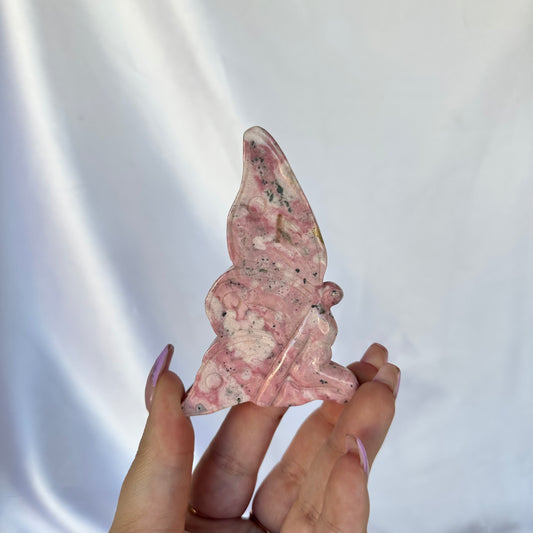 Peruvian rhodonite fairy #23