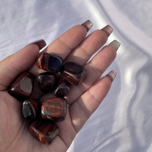 Red Tigers Eye Tumbles