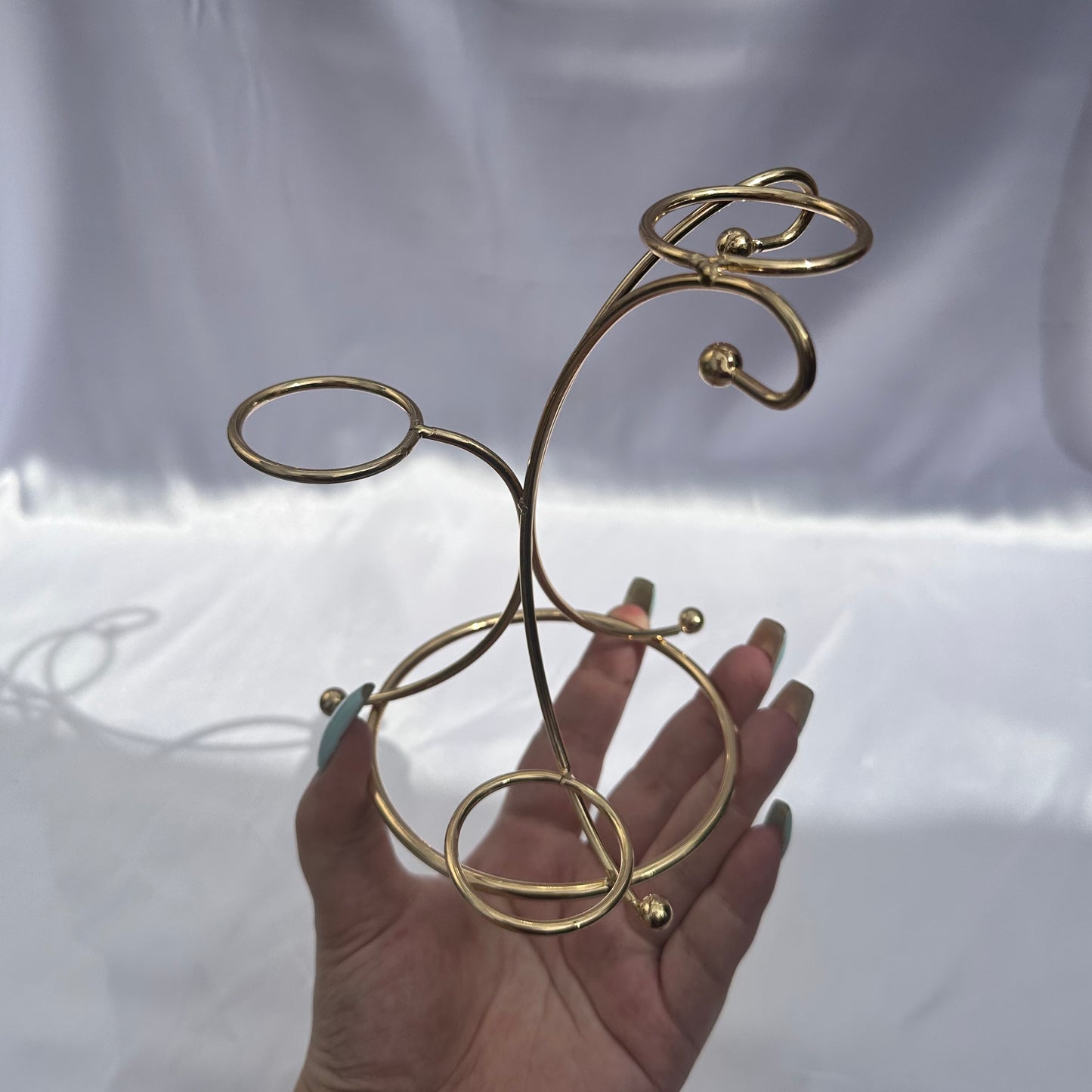 Assorted fancy 3 sphere stand