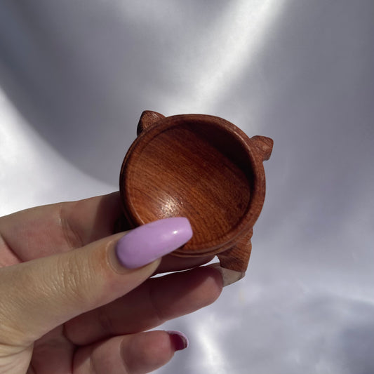 Small wooden display stand