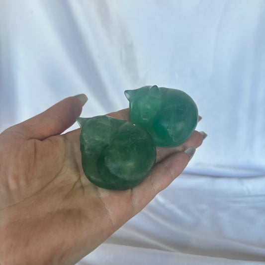 Fluorite cat