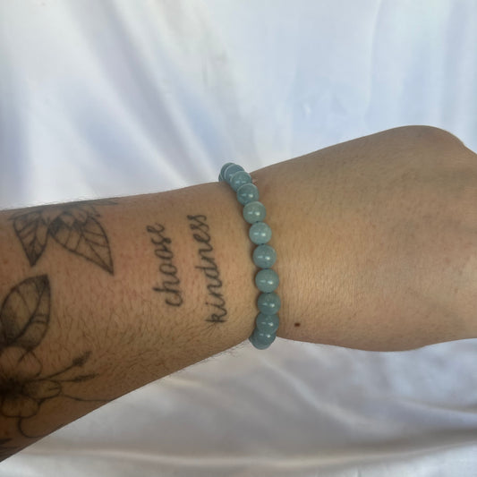 Aquamarine bracelet